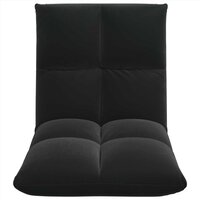 Vloerstoel Zwart 50 x 61 x 57 cm Fluweel 4
