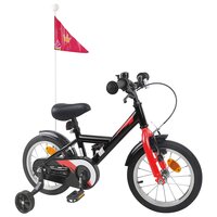 Kinderfiets 12 Inch voor 2-4 jaar oud Zwart 2