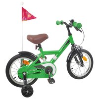 Kinderfiets 12 Inch voor 2-4 jaar oud Groen 3