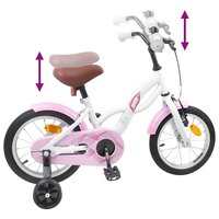 Kinderfiets 12 Inch voor 2-4 jaar oud Wit 7