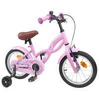 Kinderfiets 12 Inch voor 2-4 jaar oud Lichtroze 2