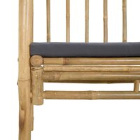 Tuinboog met Bank Naturel 115 x 50 x 205 cm Bamboe 7