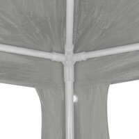 Partytent Lichtgrijs 300 x 300 x 255 cm PE en staal 5