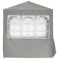 Partytent Lichtgrijs 200 x 200 x 240 cm PE en staal 5
