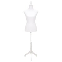 Paspop torso vrouw wit  2