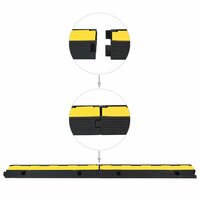 Kabelbeschermer drempel 1 tunnel 100 cm rubber 3