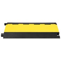 Kabelbeschermer drempel met 5 tunnels 90 cm rubber 2