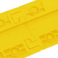 Kabelbeschermers drempel 2 st 98,5 cm geel 9
