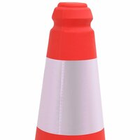 Verkeerskegels met zware basis 10 st reflecterend 50 cm 5