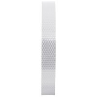 Reflecterende tape 2,5 cm x 50 m PVC wit 3