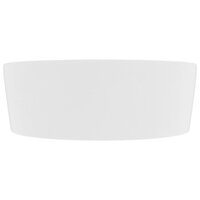 Wastafel met overloop 36x13 cm keramiek matwit 4