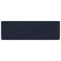 Wastafel 41x30x12 cm keramiek mat donkerblauw 3