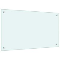 Spatscherm keuken 70x40 cm gehard glas melkwit 5
