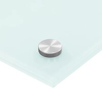 Spatscherm keuken 70x40 cm gehard glas melkwit 7