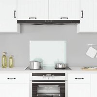 Spatscherm keuken 70x50 cm gehard glas melkwit 3