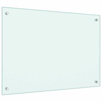 Spatscherm keuken 70x50 cm gehard glas melkwit 5