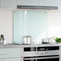 Spatscherm keuken 70x60 cm gehard glas melkwit 4