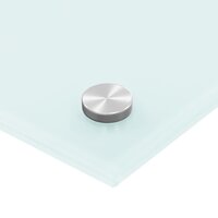 Spatscherm keuken 80x40 cm gehard glas melkwit 7