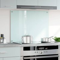Spatscherm keuken 80x60 cm gehard glas melkwit 3