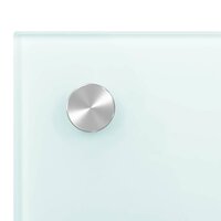 Spatscherm keuken 90x40 cm gehard glas melkwit 9