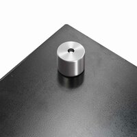 Spatscherm keuken 90x60 cm gehard glas zwart 7