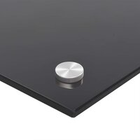  Spatscherm keuken 100x40 cm gehard glas zwart 9