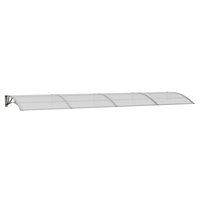 Deurluifel Grijs 400x100 cm Polycarbonaat 2