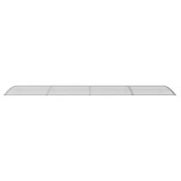 Deurluifel Grijs 400x100 cm Polycarbonaat 4