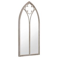 Spiegel 70x30 cm ijzer zandkleurig 3