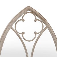 Spiegel 70x30 cm ijzer zandkleurig 5
