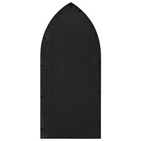 Spiegel 100x45 cm ijzer zwart 4