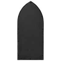 Spiegel 100x45 cm ijzer zwart 4