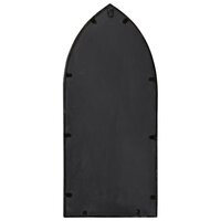 Spiegel 70x30 cm ijzer zwart 4