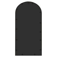 Spiegel 70x30 cm ijzer zwart 4