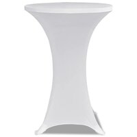 Statafelhoes Stretch &Oslash;80cm Wit (2 stuks) 3