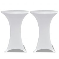 Statafelhoes 4 st stretch &Oslash;60 cm wit 3
