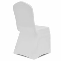 Stoelhoezen stretch wit 100 st 4
