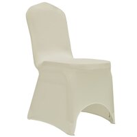 Stoelhoezen stretch 12 st cr&egrave;me 3