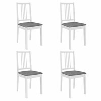 5-delige Eethoek MDF wit 7