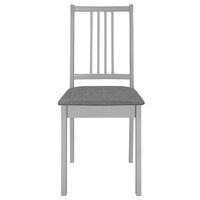 5-delige Eethoek MDF grijs 11
