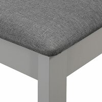 5-delige Eethoek MDF grijs 12