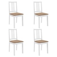 5-delige Eethoek MDF wit 5