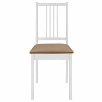 5-delige Eethoek MDF wit 9