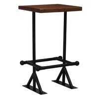 3-delige Barset massief gerecycled hout 2