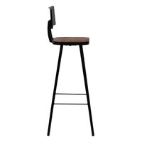 3-delige Barset massief gerecycled hout 10