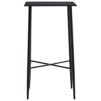 3-delige Barset stof zwart 3