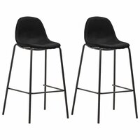 3-delige Barset stof zwart 6
