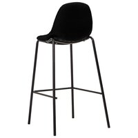 3-delige Barset stof zwart 10