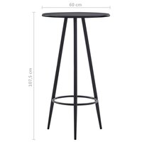 5-delige Barset stof donkergrijs 11