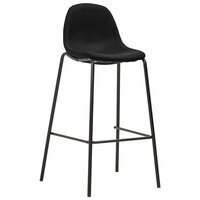 3-delige Barset stof zwart 6